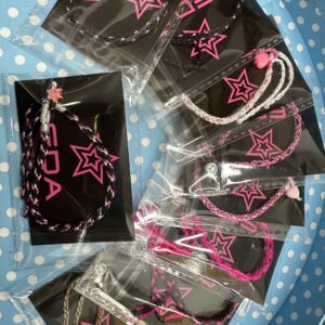 Pulseras tejidas a mano EDA
